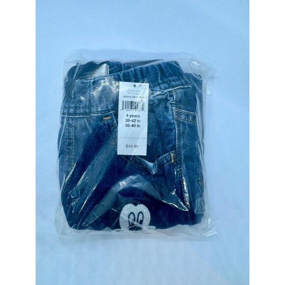 babyGap | Disney Mickey Mouse Pull-On Slim Jeans - Medium Wash (Multiple Szs) - Picture 4 of 6